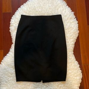 Express Black Lined Skirt Size 0